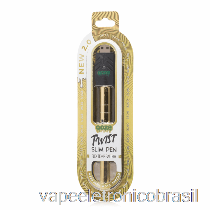 Vape Vaporesso Ooze Slim Twist Pen 2.0 Flex Temp Bateria Lucky Gold